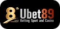 ubet89 th logo